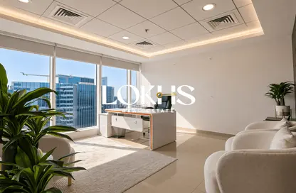 مكتب - استوديو - 1 حمام للايجار في برج بورلينجتون - الخليج التجاري - دبي