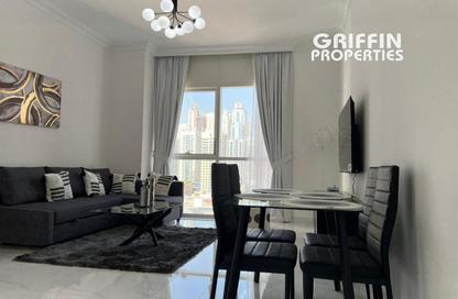 Apartment - 1 - 2 for rent in MAG 214 - JLT Cluster R - Jumeirah Lake Towers - Dubai
