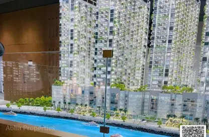 Apartment - 1 Bedroom - 2 Bathrooms for sale in Ajman Creek Towers - Al Rashidiya 1 - Al Rashidiya - Ajman