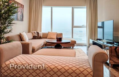 Apartment - 2 Bedrooms - 3 Bathrooms for rent in Damac Heights - Dubai Marina - Dubai