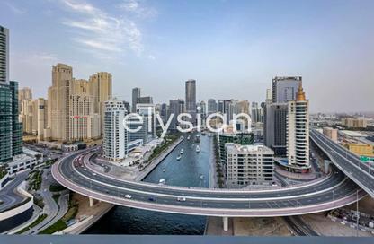 شقة - غرفة نوم - 1 حمام للايجار في 5242 تاور 2 - 5242 - دبي مارينا - دبي