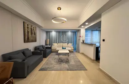 شقة - غرفة نوم - 1 حمام للايجار في B برج الجواهر - أبراج الجواهر التوأم - دبي مارينا - دبي