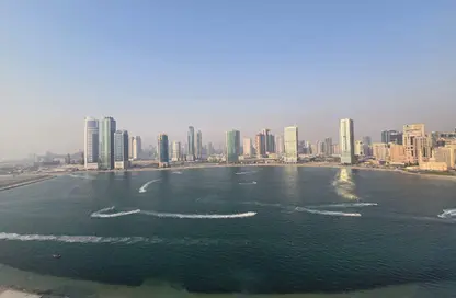 شقة - 2 غرف نوم - 3 حمامات للبيع في برج لا بلاج - الممزر - الشارقة - الشارقة