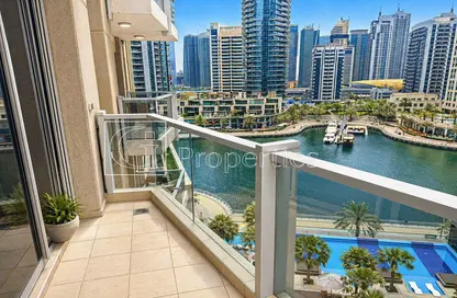 Apartment - 2 Bedrooms - 3 Bathrooms for rent in Dubai Marina Towers - Dubai Marina - Dubai