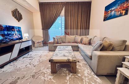 Apartment - 1 - 2 for rent in Al Hafeet Tower - Al Khan - Sharjah Apartment - 1 - 2 for rent in Al Hafeet Tower - Al Khan - Sharjah