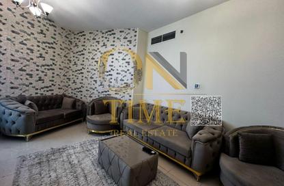 Apartment - 1 Bedroom - 2 Bathrooms for rent in Orient Tower 1 - Orient Towers - Al Bustan - Ajman