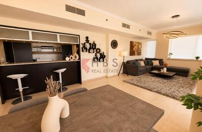 Apartment - 2 Bedrooms - 3 Bathrooms for rent in Al Majara 1 - Al Majara Towers - Dubai Marina - Dubai