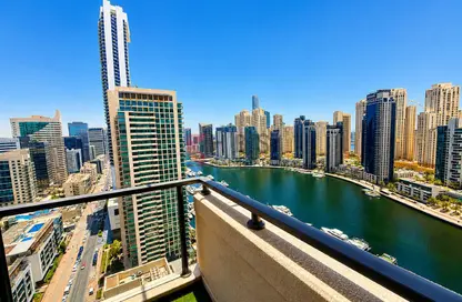 Apartment - 2 Bedrooms - 3 Bathrooms for rent in Al Majara 1 - Al Majara Towers - Dubai Marina - Dubai