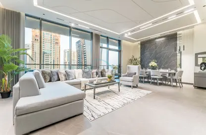 Apartment - 3 Bedrooms - 4 Bathrooms for rent in MBL Royal - JLT Cluster K - Jumeirah Lake Towers - Dubai