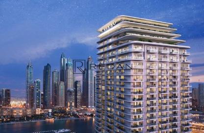 Apartment - 4 Bedrooms - 4 Bathrooms for sale in Beachgate by Address - EMAAR Beachfront - Dubai Harbour - Dubai