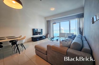 Apartment - 1 - 2 for rent in Damac Heights - Dubai Marina - Dubai