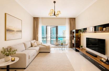 Apartment - 1 Bedroom - 2 Bathrooms for rent in Bay Central Tower East - Bay Central - Dubai Marina - Dubai