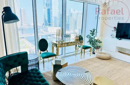 Apartment - Studio - 1 Bathroom for rent in West Wharf - Business Bay - Dubai