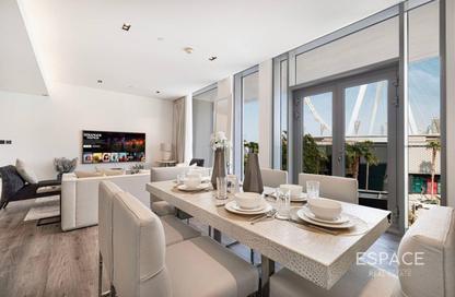 Apartment - 3 Bedrooms - 4 Bathrooms for rent in Apartment Building 9 - Bluewaters Residences - Bluewaters - Dubai