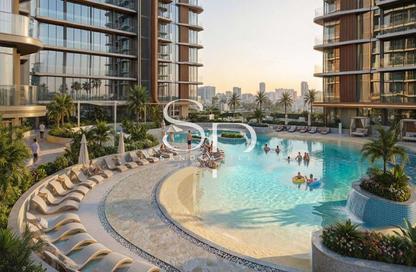 Apartment - 1 - 1 for sale in Azizi Beach Oasis 2 Tower A - Azizi Beach Oasis 2 - Dubai Studio City - Dubai