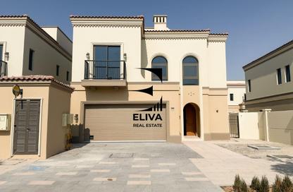 Villa - 3 - 4 for rent in Toledo - Bloom Living - Zayed City (Khalifa City C) - Khalifa City - Abu Dhabi