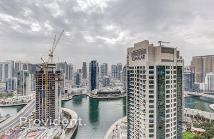 Apartment - 2 Bedrooms - 3 Bathrooms for rent in Barcelo Residences (Al Dar Tower) - Dubai Marina - Dubai