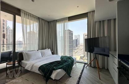 Apartment - Studio - 1 Bathroom for rent in Peninsula Three - Peninsula - Business Bay - Dubai