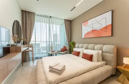 Apartment - Studio - 1 Bathroom for rent in Binghatti Azure - District 16 - Jumeirah Village Circle - Dubai