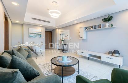Apartment - 1 Bedroom - 2 Bathrooms for rent in Waves Tower - Business Bay - Dubai