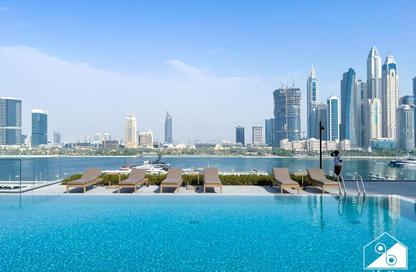 شقة - غرفة نوم - 1 حمام للايجار في برج Palace Beach ريزيدنس 2 - بالاس بيتش ريزيدنس - إعمار بيتشفرونت - دبي هاربور - دبي