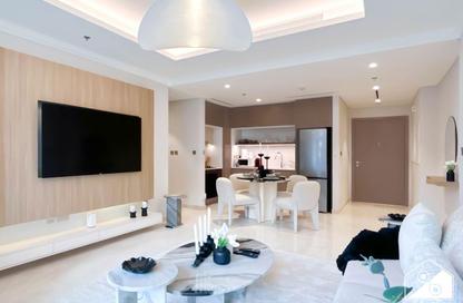 شقة - غرفة نوم - 1 حمام للايجار في برج Palace Beach ريزيدنس 2 - بالاس بيتش ريزيدنس - إعمار بيتشفرونت - دبي هاربور - دبي