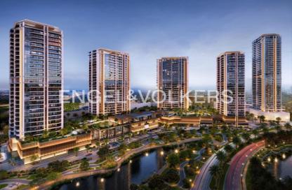 Apartment - 1 - 2 for sale in Eltiera Views Tower 1 - Eltiera Views - Jumeirah Islands - Dubai