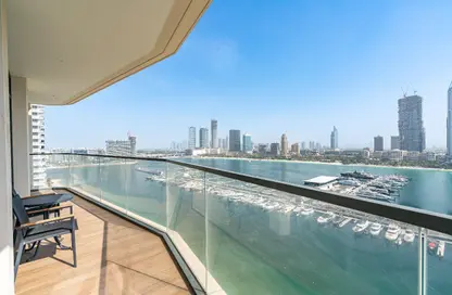 Apartment - 2 Bedrooms - 2 Bathrooms for sale in Marina Vista Tower 1 - Marina Vista - Emaar Beachfront - Dubai Harbour - Dubai