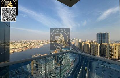 Apartment - 3 Bedrooms - 3 Bathrooms for rent in Oasis Tower - Al Rashidiya 1 - Al Rashidiya - Ajman