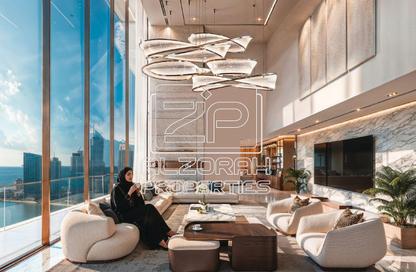 Apartment - 4 Bedrooms - 6 Bathrooms for sale in Al Ghaf Tower - Al Khan - Sharjah