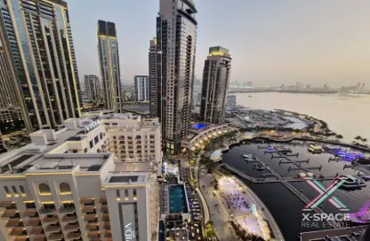 شقة - غرفة نوم - 2 حمامات للايجار في خور دبي ريزيدنس برج 1 شمال - Dubai Creek ريزيدنسز North - Dubai Creek ريزيدنسز - مرسى خور دبي - دبي