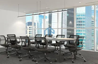 Office Space - Studio - 1 Bathroom for rent in Swiss Tower - JLT Cluster Y - Jumeirah Lake Towers - Dubai