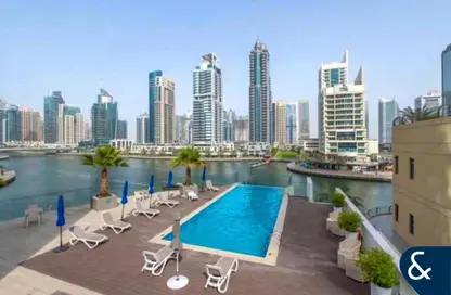 Apartment - Studio - 1 Bathroom for rent in LIV Residence - Dubai Marina - Dubai