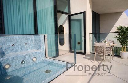 Apartment - 1 Bedroom - 2 Bathrooms for rent in Binghatti Royale - District 18 - Jumeirah Village Circle - Dubai