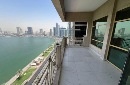 Apartment - 3 Bedrooms - 5 Bathrooms for rent in Al Majaz 3 - Al Majaz - Sharjah