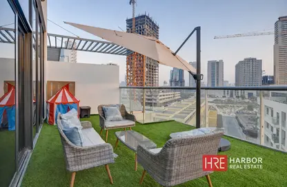 Apartment - Studio - 1 Bathroom for rent in National Bonds Residence - District 15 - Jumeirah Village Circle - Dubai