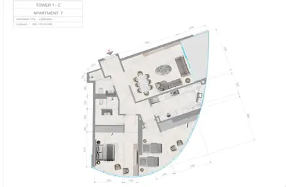 Apartment - 2 Bedrooms - 2 Bathrooms for sale in Tiger Downtown Ajman - Al Alia - Ajman