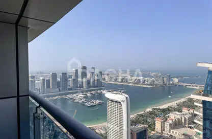 Apartment - 1 Bedroom - 2 Bathrooms for rent in Princess Tower - Dubai Marina - Dubai