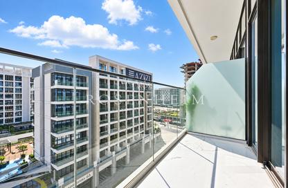 Apartment - Studio - 1 for rent in Azizi Riviera 61 - Azizi Riviera - Meydan One - Meydan - Dubai