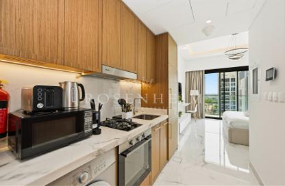 Apartment - Studio - 1 for rent in Azizi Riviera 61 - Azizi Riviera - Meydan One - Meydan - Dubai
