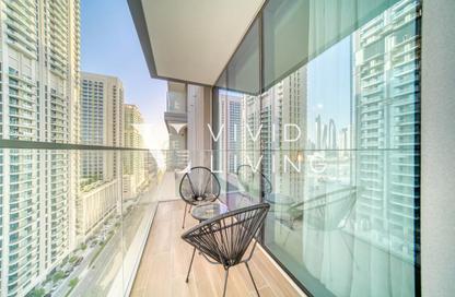 Apartment - 2 - 3 for rent in Beach Isle Tower 2 - Beach Isle - Emaar Beachfront - Dubai Harbour - Dubai