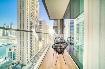 Apartment - 2 - 3 for rent in Beach Isle Tower 2 - Beach Isle - Emaar Beachfront - Dubai Harbour - Dubai