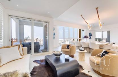 Apartment - 3 Bedrooms - 5 Bathrooms for rent in Marina Residences 4 - Marina Residences - Palm Jumeirah - Dubai