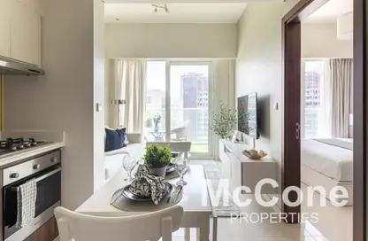 شقة - غرفة نوم - 1 حمام للايجار في مساكن ريفا - الخليج التجاري - دبي