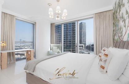 Apartment - 2 Bedrooms - 3 Bathrooms for rent in Boulevard Point - Downtown Dubai - Dubai