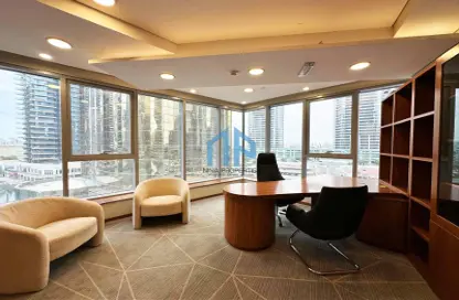 Office Space - Studio - 3 Bathrooms for rent in Platinum Tower (Pt Tower) - JLT Cluster I - Jumeirah Lake Towers - Dubai