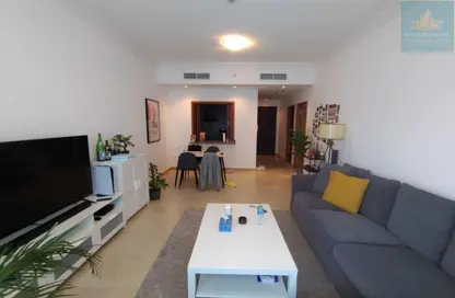 Apartment - 1 Bedroom - 2 Bathrooms for rent in MAG 218 - Dubai Marina - Dubai