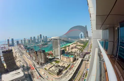 شقة - 2 غرف نوم - 3 حمامات للايجار في برج الأميرة - دبي مارينا - دبي