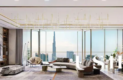 شقة - غرفة نوم - 1 حمام للبيع في سانت ريجس ريذيدنس فاينانشيال سنتر رود - وسط مدينة دبي - دبي