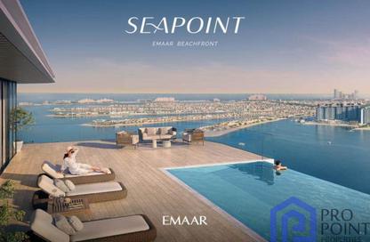 Apartment - 2 Bedrooms - 2 Bathrooms for sale in Seapoint Tower 2 - Seapoint - Emaar Beachfront - Dubai Harbour - Dubai